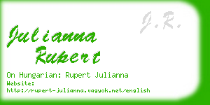 julianna rupert business card